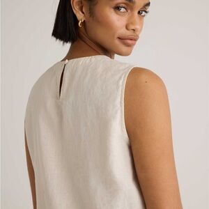 Quince 100% European linen tank